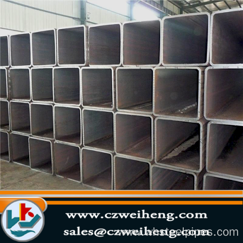 China supplier Carbon square pipe ERW steel pipe S...